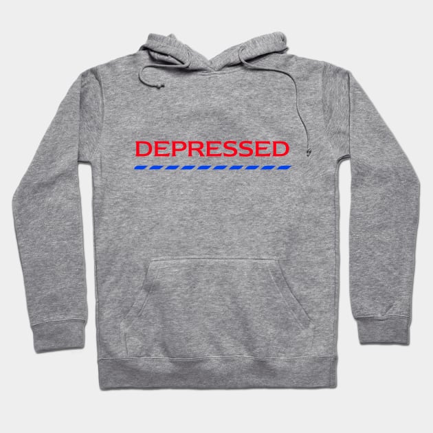 Depressedco Hoodie by The Absurdatory